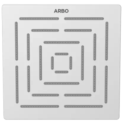 OS-03 Square 8" x 8" Inch Maze Overhead Shower