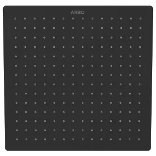OS-MB-211 Square 12" x 12" Inch SUS 304 Rainfall Overhead Shower (Matt Black)