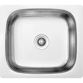 SBK-04 20" x 17" x 8" Inch Single Bowl Kitchen Sink - Stainless Steel