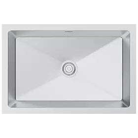 ST-04 24" x 18" x 9" Inch Hand Made Single Bowl Kitchen Sink - Stainless Steel 304