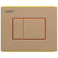 CC-RG-03 Chrome Control Plates Square (Rose Gold) (Compatible With Pneumatic Concealed Cistern CC-01, CC-11)