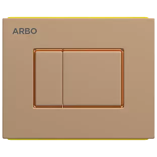 CC-RG-03 Chrome Control Plates Square (Rose Gold) (Compatible With Pneumatic Concealed Cistern CC-01, CC-11)
