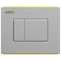 CC-03 Chrome Control Plates Square (Compatible With Pneumatic Concealed Cistern CC-01)