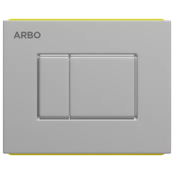 CC-03 Chrome Control Plates Square (Compatible With Pneumatic Concealed Cistern CC-01)