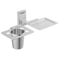 LV-10 Soap Dish With Tumbler Holder