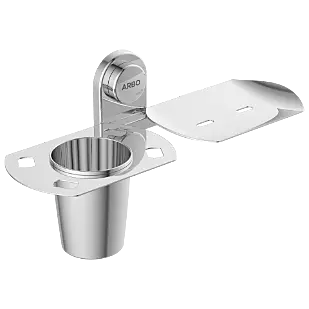 NE-10 Soap Dish With Tumbler Holder