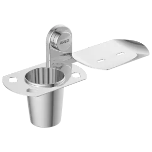 NE-10 Soap Dish With Tumbler Holder