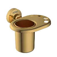 LE-GG-07 Tumbler Holder (Glossy Gold Finish)