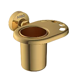 LE-GG-07 Tumbler Holder (Glossy Gold Finish)