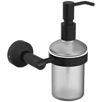LE-MB-06 Lexus Liquid Soap Dispenser With Brass Pump-Matt Black