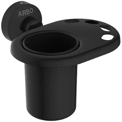 LE-MB-07 Tumbler Holder (Matt Black)