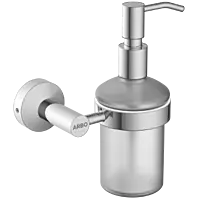 LE-06-Lexus Liquid Soap Dispenser With Brass Pump-Chrome