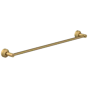 LE-GG-02 Towel Rod (Glossy Gold Finish)