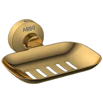 LE-GG-03 Soap Dish (Glossy Gold Finish)