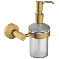 LE-GG-06 Lexus Liquid Soap Dispenser With Brass Pump-Glossy Gold