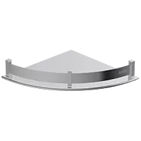 SF-06 Steel Corner Shelf 12" x 12" Inch