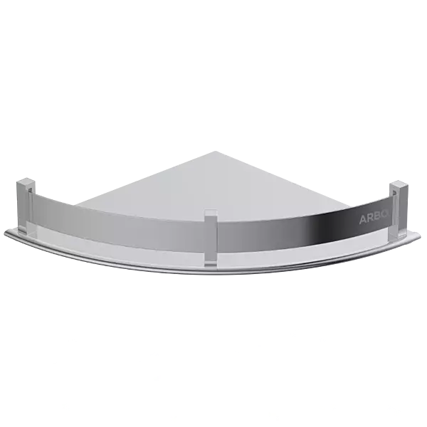 SF-06 Steel Corner Shelf 12" x 12" Inch