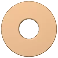 PT-RG-01 Brass Round Wall Flange (Rose Gold)