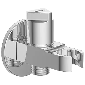 AC-34 Wall Outlet With Shower Hook & Shutoff Valve