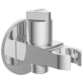 AC-34 Wall Outlet With Shower Hook & Shutoff Valve