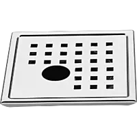 SD-22 Bathroom Grating With Pipe Hole 6" x 6" Inch SUS 304