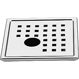 SD-22 Bathroom Grating With Pipe Hole 6" x 6" Inch SUS 304