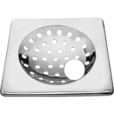 SD-31 Square Watse Drain With Pipe Hole 6" x 6" Inch