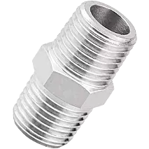 PT-16 Brass Hex Nipple (1/2" x 1/2" BSP)