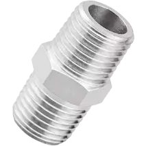 PT-16 Brass Hex Nipple (1/2" x 1/2" BSP)