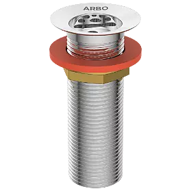 AC-03 Brass 5" Inch Height Full Thread Waste Coupling