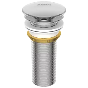 AC-72 Brass 5'' Inch Height Full Thread Click Clack Waste Coupling
