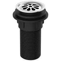 AC-81 Brass With Nylon 4" Inch Height Full Thread Waste Coupling