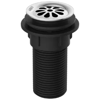 AC-81 Brass With Nylon 4" Inch Height Full Thread Waste Coupling