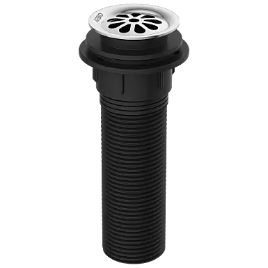 AC-82 Brass With Nylon 6" Inch Height Full Thread Waste Coupling