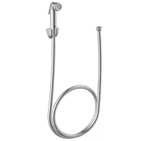 HF-09 ABS Round Health Faucet With Hook & 1.2 Mtr. S.S. Tube