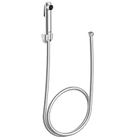 HF-13 ABS Round Health Faucet With Hook & 1.2 Mtr. S.S. Tube