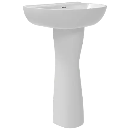 WFP-22742 Apple Wash Basin 20" x 16" With Full Pedestal