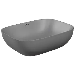 TTB-AG-23541 Armani Grey Apple Thin Rim Table Top Basin 18" x 13" Inch