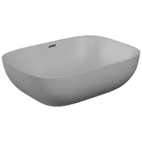 TTB-EG-23541 Emporio Grey Apple Thin Rim Table Top Basin 18" x 13" Inch