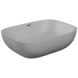 TTB-EG-23541 Emporio Grey Apple Thin Rim Table Top Basin 18" x 13" Inch