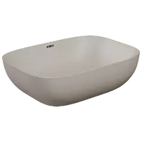 TTB-SB-23541 Saint Beige Apple Thin Rim Table Top Basin 18" x 13" Inch