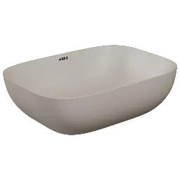 TTB-SB-23541 Saint Beige Apple Thin Rim Table Top Basin 18" x 13" Inch