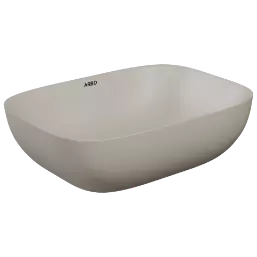 TTB-SB-23541 Saint Beige Apple Thin Rim Table Top Basin 18" x 13" Inch