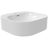 TBT-30541 Cosmo Thin Rim Table Top Basin 17" x 16" Inch