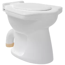 EWC-33111PP Elite EWC S Trap With Normal Close Seat Cover, Hinges, Fixing Accessories