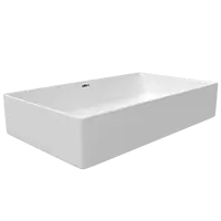 TTB-10541 Lavish Thin Rim Table Top Basin 25" x 15" Inch