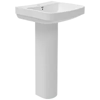 WFP-15741 Neo Wash Basin 18" x 14" With Full Pedestal