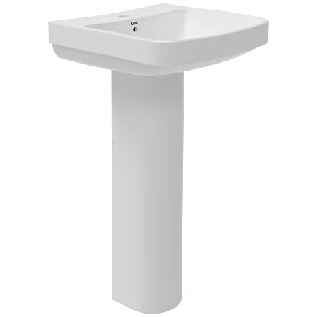 WFP-15741 Neo Wash Basin 18" x 14" With Full Pedestal