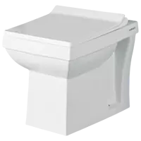 EWC-16111PP Neo Washdown EWC S Trap (4" Trap) With Gasket And Installation Kit With Normal Close Seat Cover, Hinges, Fixing Accessories