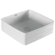 TTB-16541 Lavish Thin Rim Table Top Basin 16" x 16" Inch